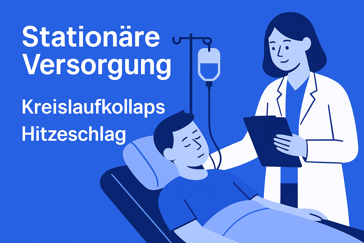 Stationäre Versorgung bei Hitze – Kreislaufkollaps und Hitzschlag im Krankenhaus
